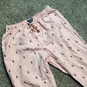 Pink Polo Pajama Pants - Size Small